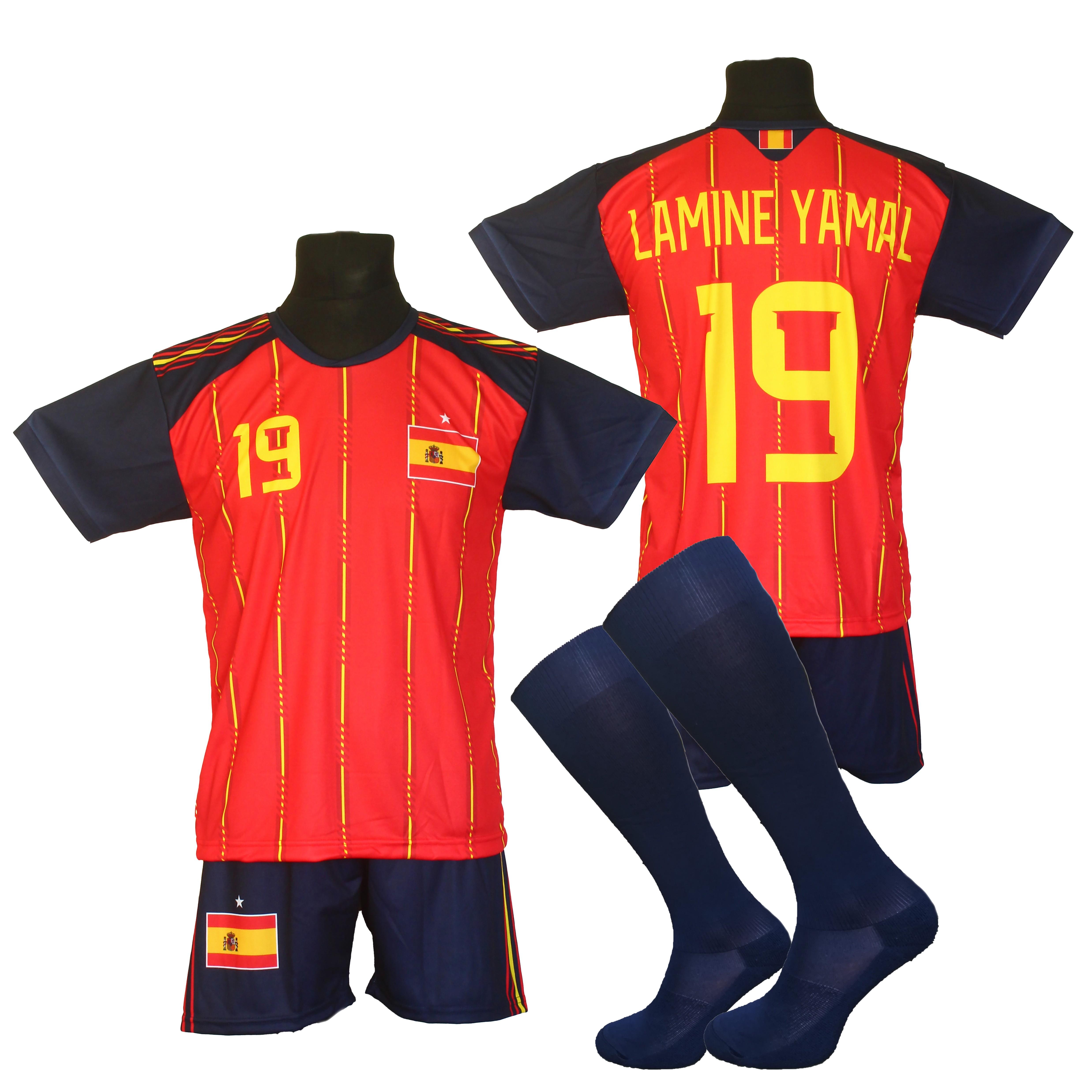 LAMINE YAMAL SPANIEN Kinder-Fußballtrikot - BG 128