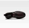 [Top layer cowhide] One foot loafers Cool and stylish thick soled casual leather shoes Business commuting men's shoes