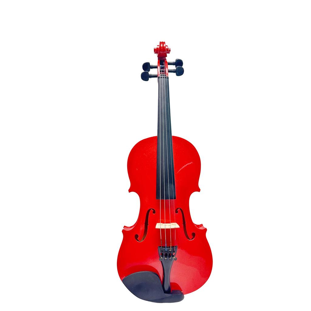 This Bright Red 44 Full-size Violin Set Is Perfect for Adult Beginners. It's a Great Starter Set for Beginner, Advanced, and Even Professional