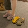 Baotou Crocs Half-slippers Women's Spring Shoes Retro Breathable One-foot Flip-flops