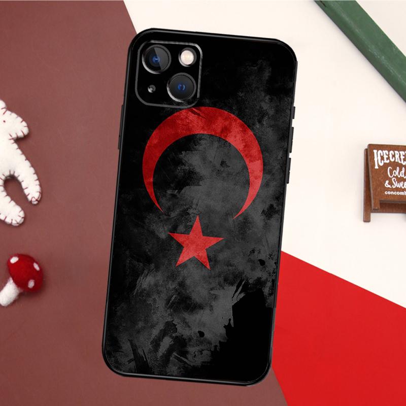 Turkey Turkish Flag Case For iPhone 14 Pro Max 16 15 11 12 13 17 Pro Max mini 15 16 Plus 16e 17 Air Back Cover