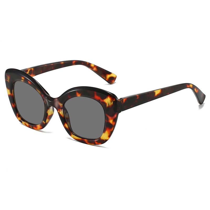 

Personalized Thick Frame Reading Sunglasses Comfortable Vintage Exquisite Luxury Decorative Glasses UV Resistant 0 To -4.0 2