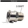 Metal Fluid Line Connection Quick Coupling Motorcycle Fuel Pump Connector for R1200GS ADV R1200RT S1000RR K1200R K1300R