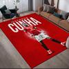Matheus Cunha Flannel Printed Carpet, Home Sofa Decoration for Living Room & Bedroom, Non‑Slip Play Flannel Floor Mat for Game Room