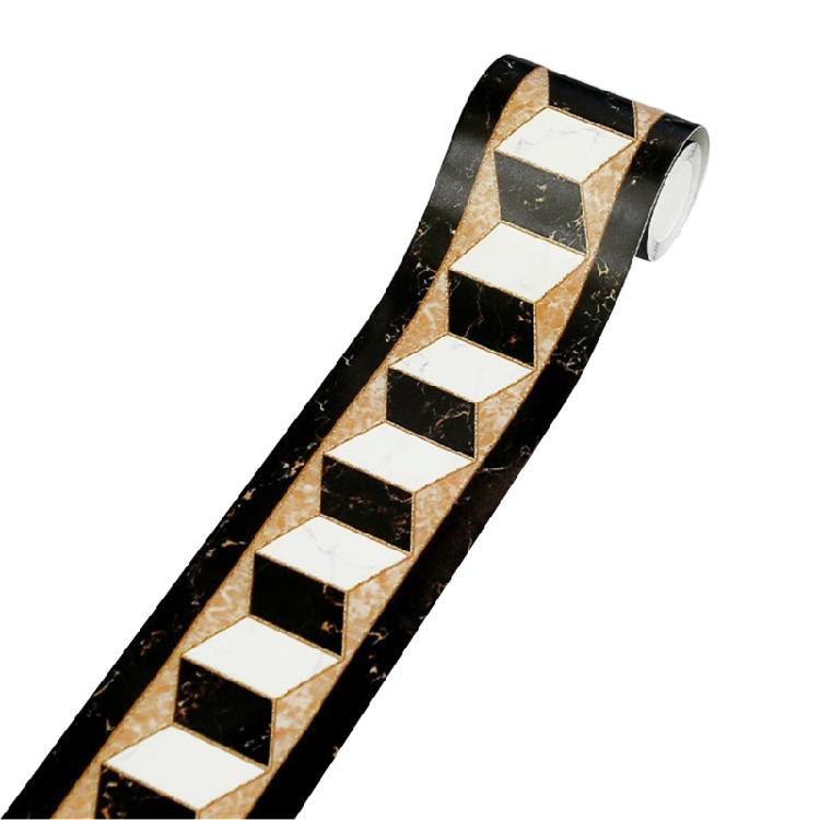 Stylish Self-Adhesive Baseboard Sticker Border for HomeRenovation 10x500cm