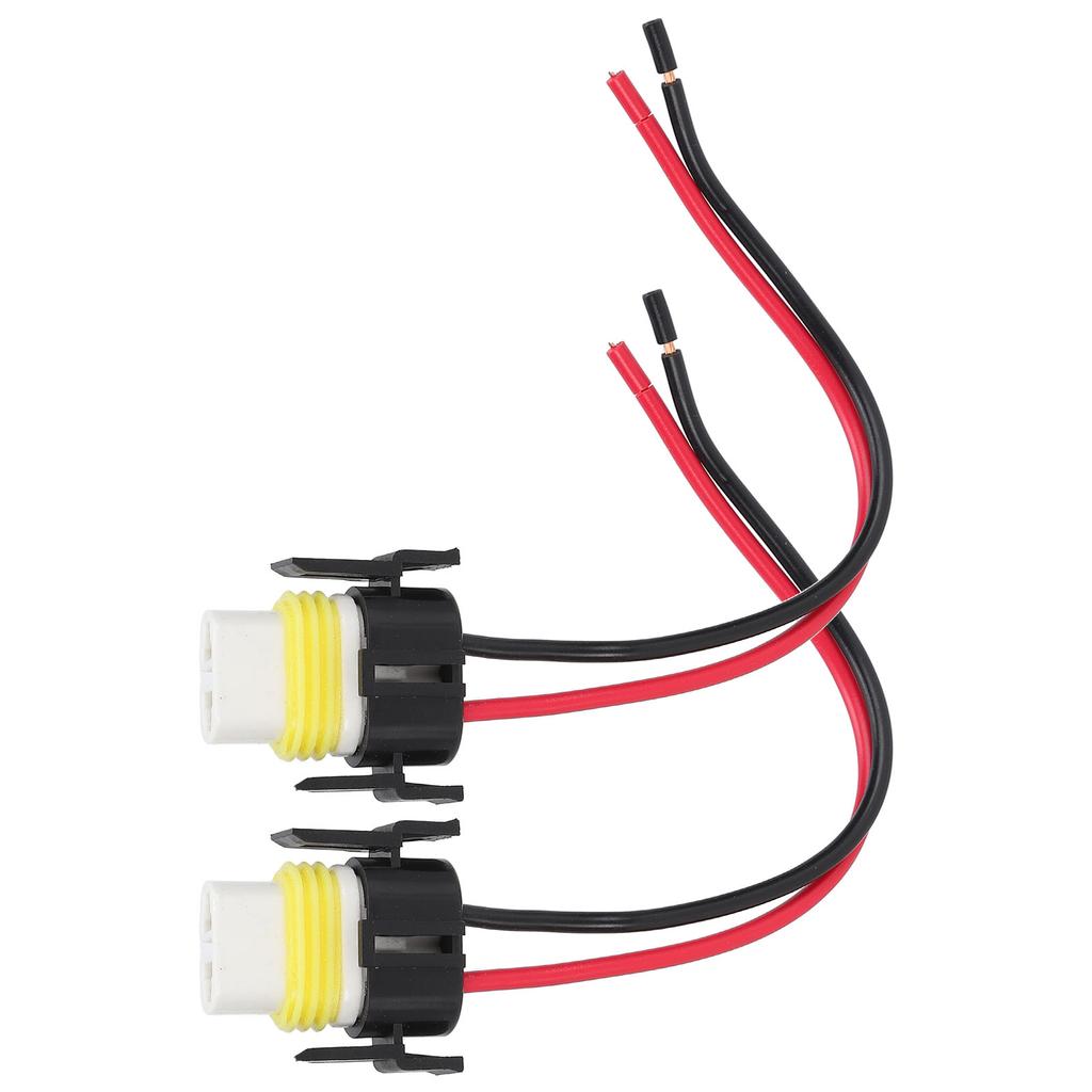 2stk H11 keramisk hunnkontakt 2 pins 2 hulls ledningsnettutskifting 1mm 1224V