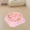 Slow Feeder Bowl Anti Slip Dog Slow Eating Bowl Anti Choking Puzzle Feeder Maze Pet Feeder Dog Food Bowl for Dogs