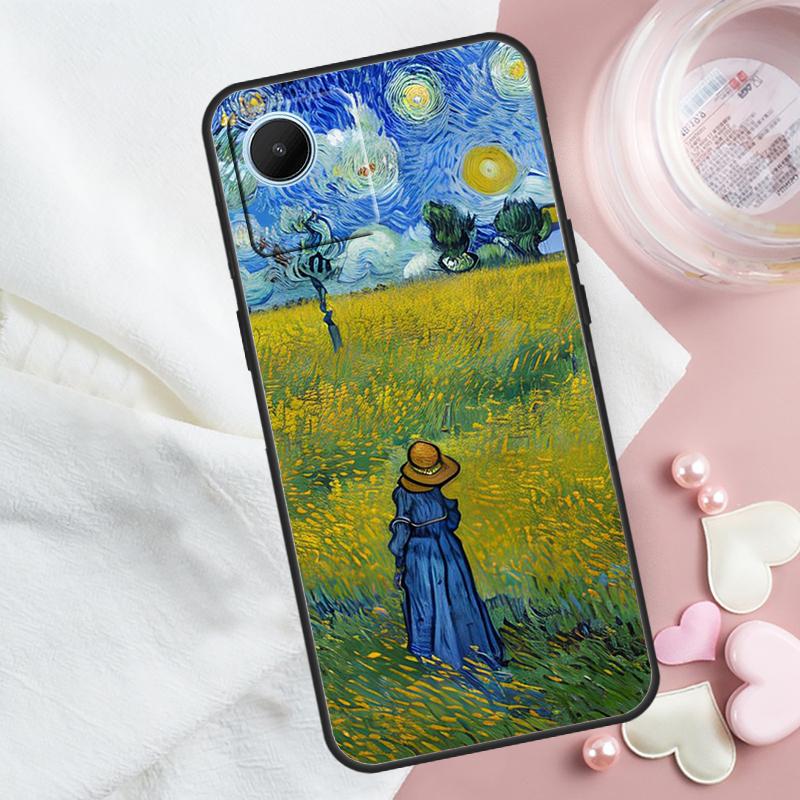 Van Gogh Oil Art Painting For Realme 13 12 10 11 14 Pro Plus GT 6T 6 5 GT7 Pro C55 C51 C21Y C25S C75 C61 C53 C67 Case