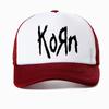 Korn Musik Konzert Rockband Welttournee Baseballkappe Unisex Vintage Metall Gothic Papa Sommer Netz Atmungsaktiv Truckerhut