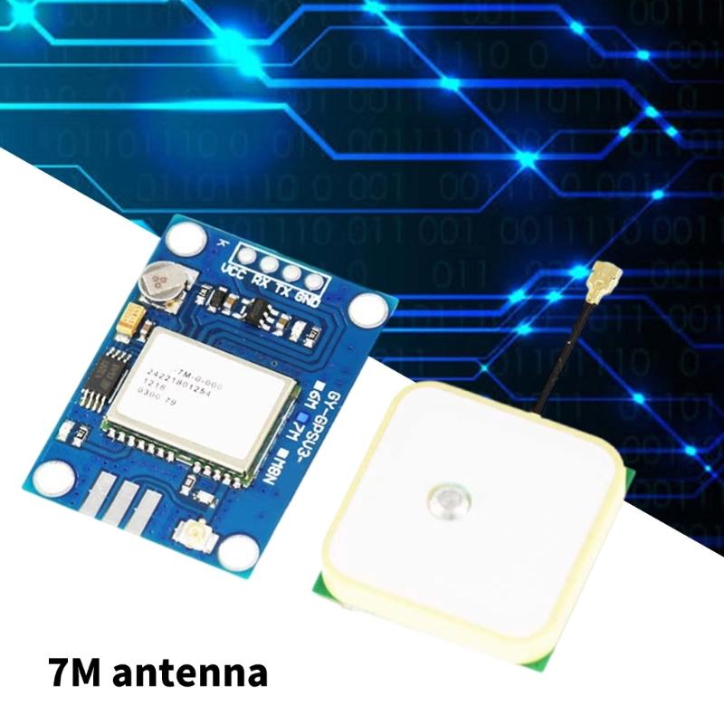 GY-GPS6MV2 Signalmodul für 6M Für mit Flugsteuerung EEPROM MWC APM2.5 und LED-Anzeigeantennen 25x25mm