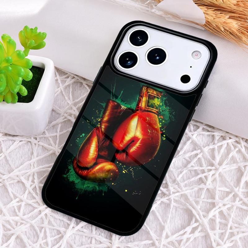 Boxing Gloves print Phone Case for iPhone 17 Air 16 15 11 12 14 13 Pro Max Shockproof Cover