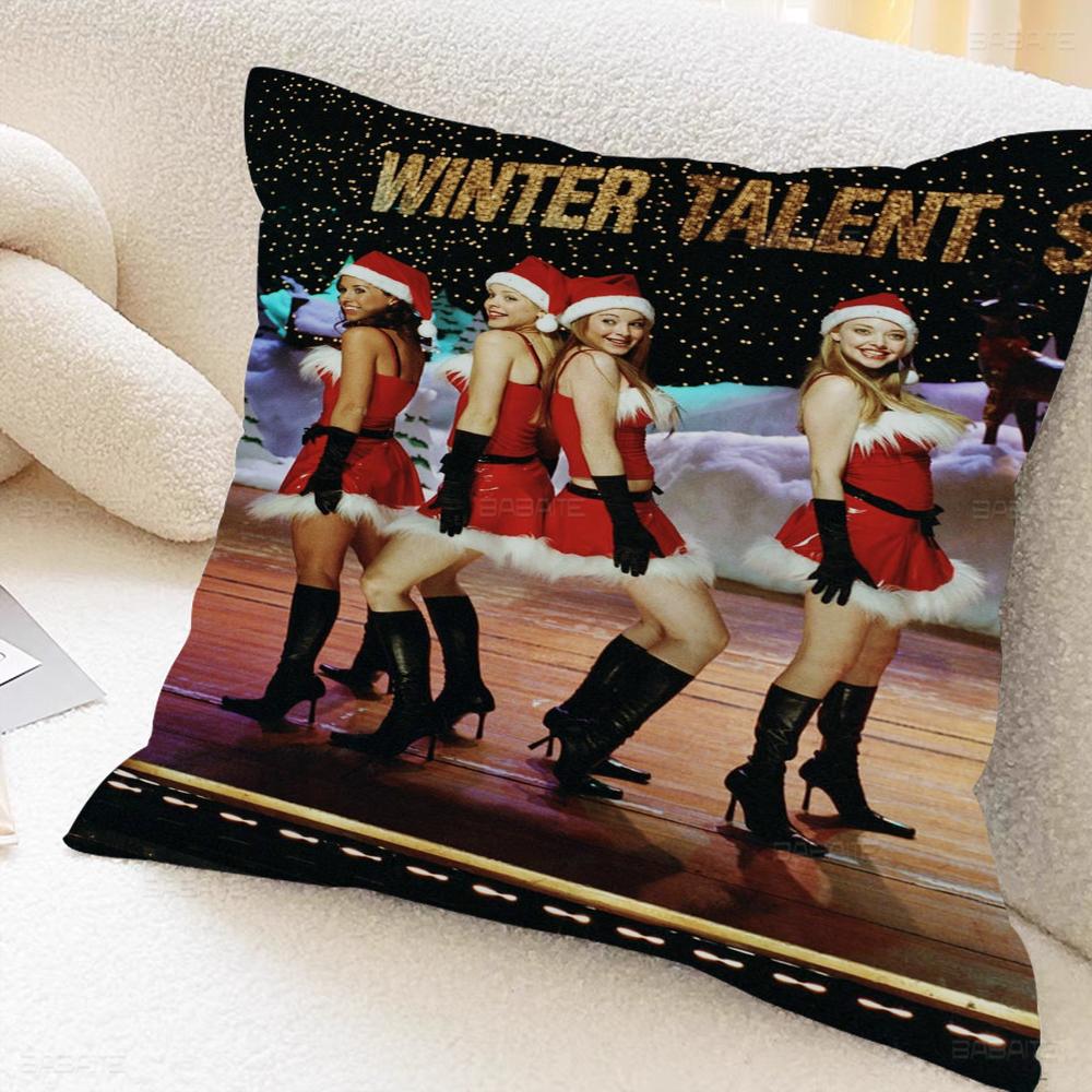 M-mean Girls Pillow Gifts Home Office Furnishings Bedroom Sofa Car Cushion Cover Case 45x45cm