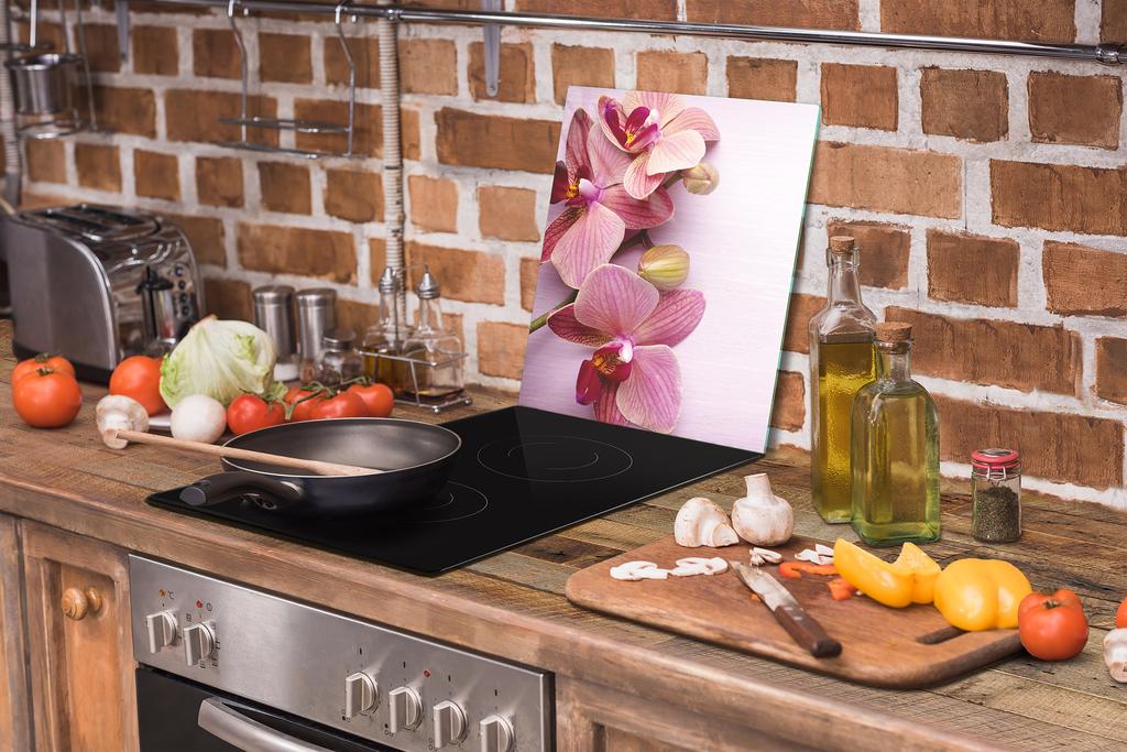 GLASS CUTTING BOARD 45x52 Flower