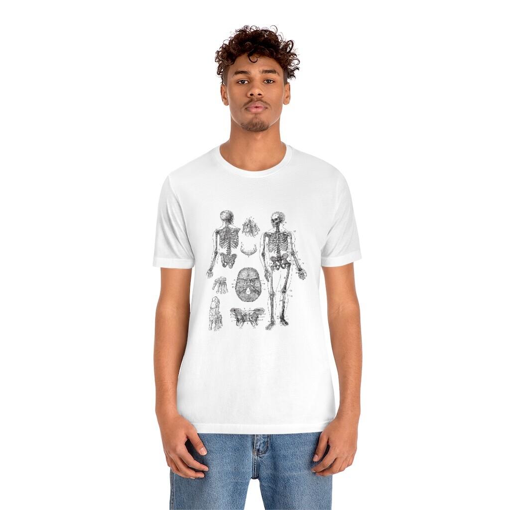 Skeleton T-Shirt, Unisex S