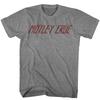 T-shirt da uomo con logo della band Motley Crue Merchandising Musica Metal