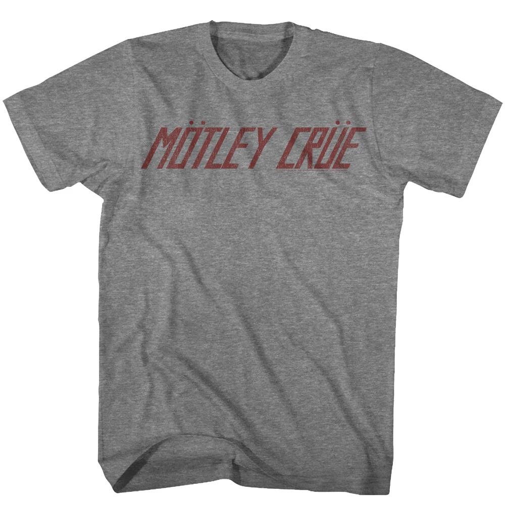 Motley Crue Band Name Logo Men s T Shirt Metal Music Merch S