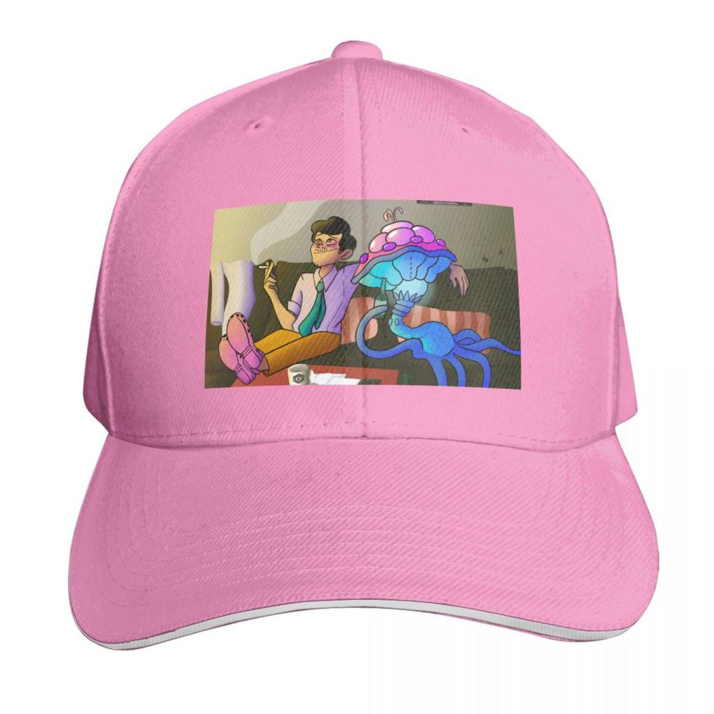 Myc and Andre Inside Job Netflix Baseball Cap Hat Unisex For The Sun Golf Cap Christmas Hat Hard Hat Womens Beach Unisexs