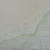 Used Unused WAKO Lace Handkerchief Ginza Wako Floral Lace Handkerchief