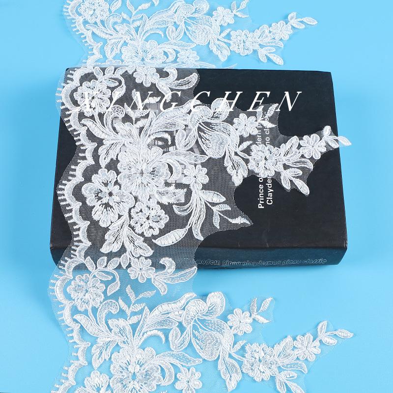 Star Lace Eyelash Lace Home Textiles Curtain Embroidery Lace Clothing Accessories Women'S Handmade Accessories Fabric