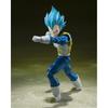 SHFiguarts Dragon Ball Super Super Saiyan God Super Saiyan Vegeta - Mândria Saiyanilor - Aprox.. Figurină mobilă vopsită PVC și ABS de 135 mm