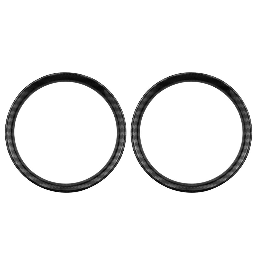 

For Nissan NAVARA NP300 2015 - 2025 Front Air Conditioning Vent Ring Trim 2Pcs AC Outlet Frame Cover Interior Accessories