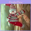 Christmas Home Curtain Decoration With Cute Doll Clasp Classic Style Ideal For Christmas Gifts Made Of Cloth