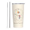 Book of Friends Vacuum Insulated Nyanko Sensei Coffee Stainless with Lid and Insulated Water Direct Suitable for Carbonated Perfect for Outdoor