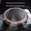 Solar Car Air Purifier & Aroma Diffuser: Eliminates Formaldehyde & Odors, Customizable with Laser Silk Screen Logo.