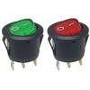 10PCS Mini 3 Pin 2 Position With Light Rocker Switch KCD1-105 Power Switch