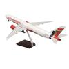 Aircraft model 47cm B777 Air India miniature airplane resin toy planes for kids Replica Collected
