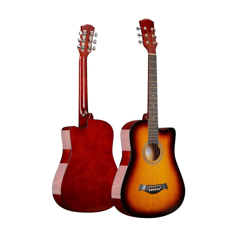 38-inch/41-inch Beginner Folk Guitar for Students and Universal Practice