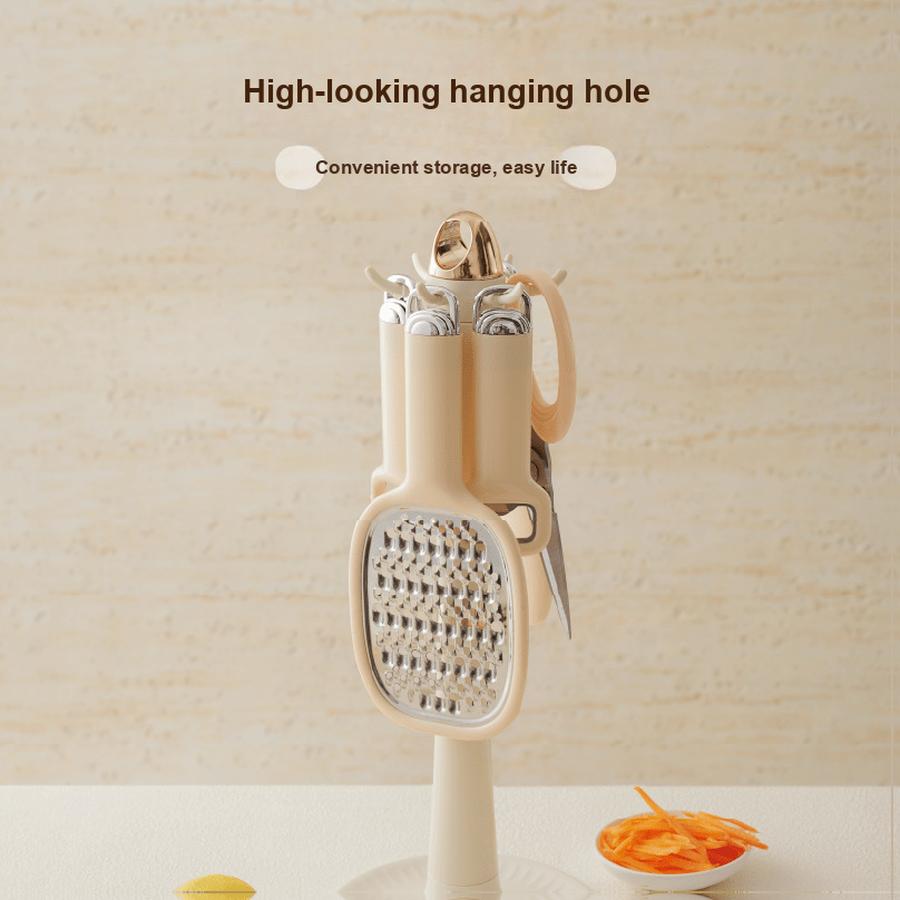 Multi-Function Vegetable Cleaning Tool Kitchen Cutting Gadget Potato Slicer Vegetable Spiralizer