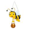 Engineered Wood Honey Bee Wall Hanger For Home Décor, Office, Gifts, Bedroom