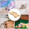 Hamster Ramp Climbing Wood Ladder for Hamster Creative Hamster Climbing Ladder Wooden Climbing Toy and Bridge Cage Decor