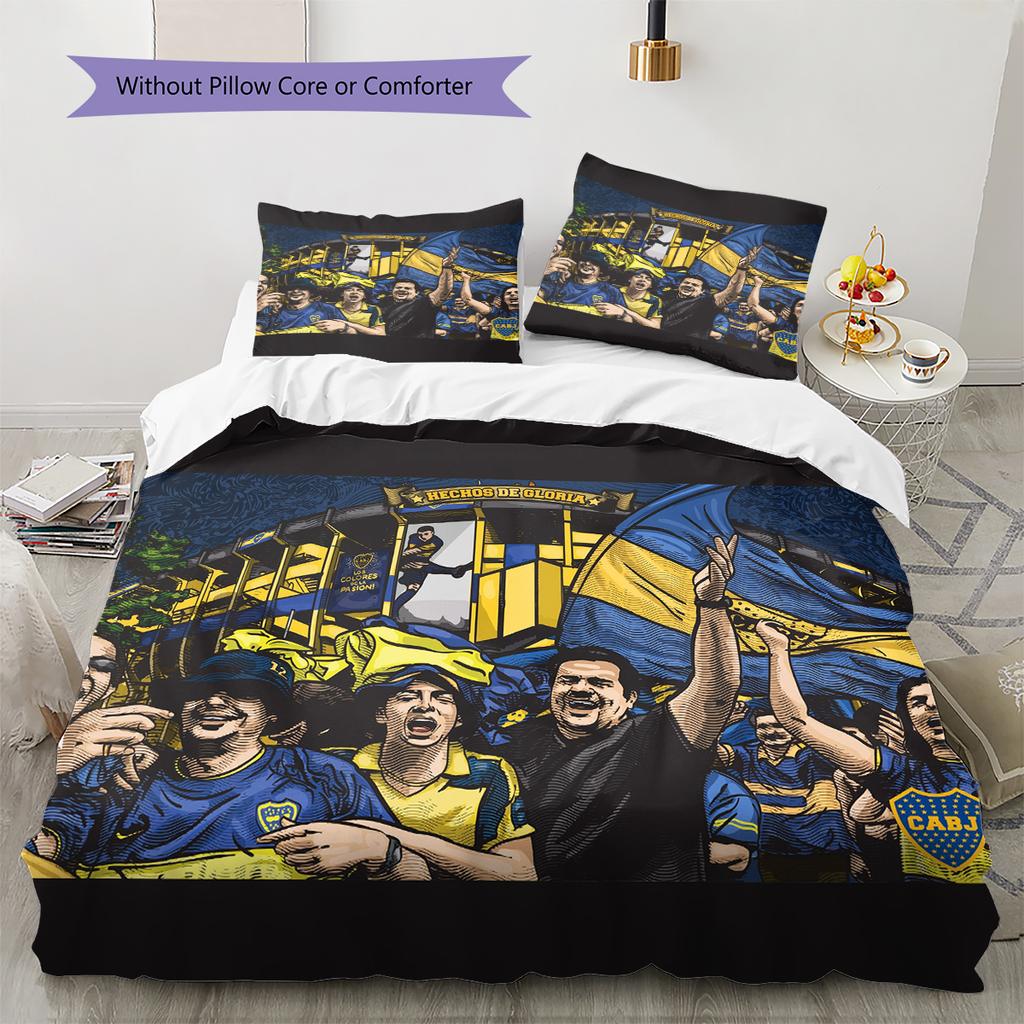 Boca Pattern Bedding Home Decoration Birthday Gift (1 * duvet cover + 2 * pillowcase, without core)