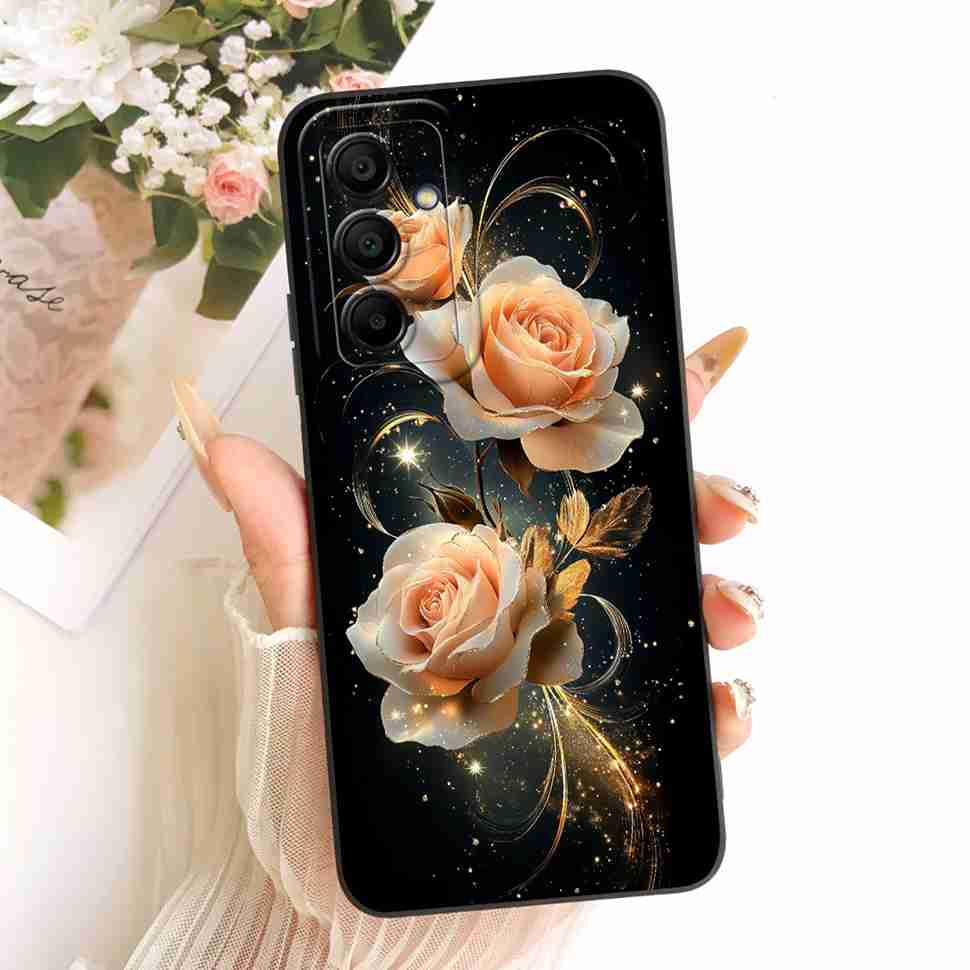 For Samsung A16 Case Silicone Cartoon Pattern Samsung Galaxy A16 5G SM-A166B Phone Case Protective Shell Back Cover Soft Case