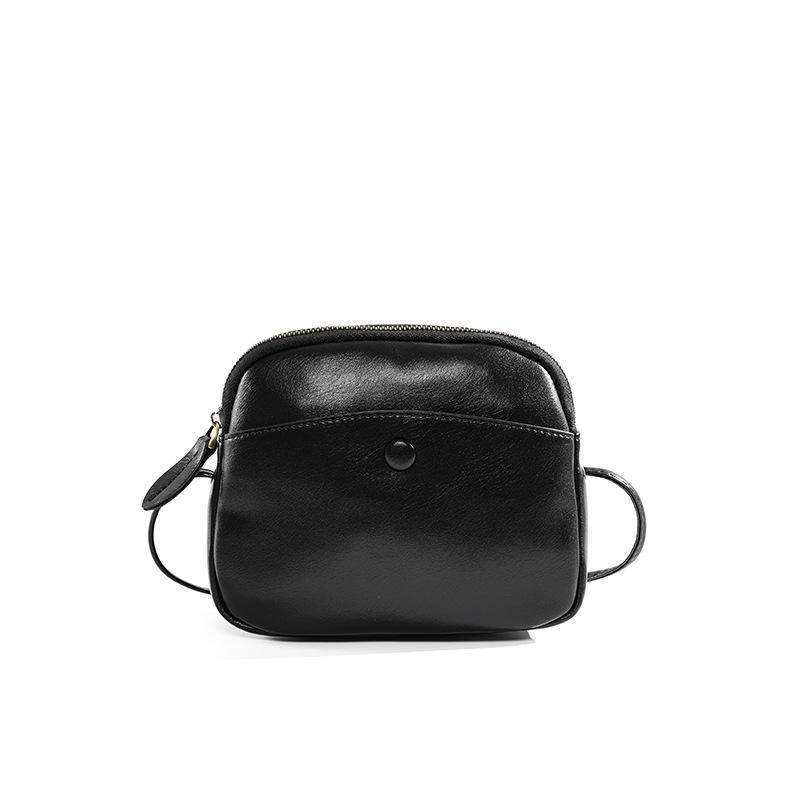 Genuine Leather Women's Crossbody Bag,Shell Phe Bag,Premium Sense Casual Commuter Hundred Shoulder Bag