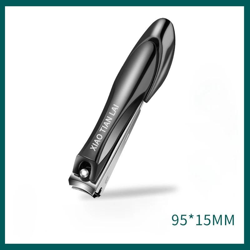 Stainless Steel Nail Clippers Sharpest Nail Cutter Duty Curved Edge for Adult Men Women Swing Out Nail Cleaner/File