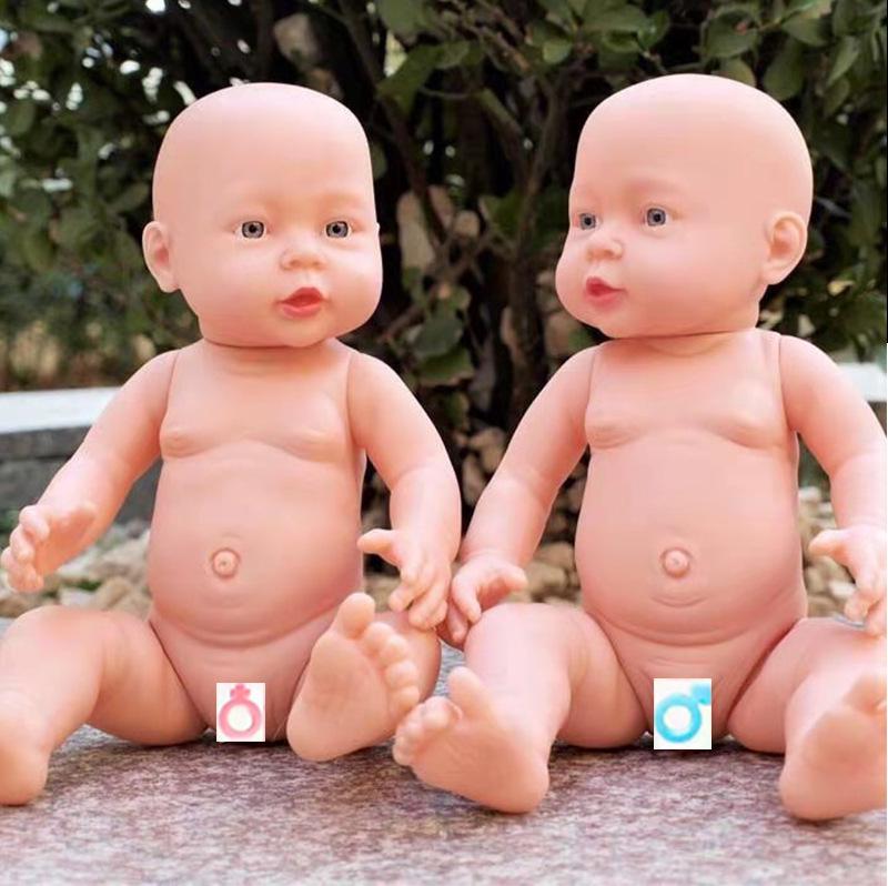 

Мягкая резиновая кукла-симулятор младенца для тренировок и обучения в детском саду 50cm Boy