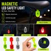 Magnetic Attachment LED Warning Light LED Lighting Reflective Clip Light  Night Cycling
