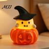 Spooky Night Light 1/3Pcs Halloween Pumpkin Ghost Light, LED Bedside Mini Lamp, Battery Operated Table for Bedroom