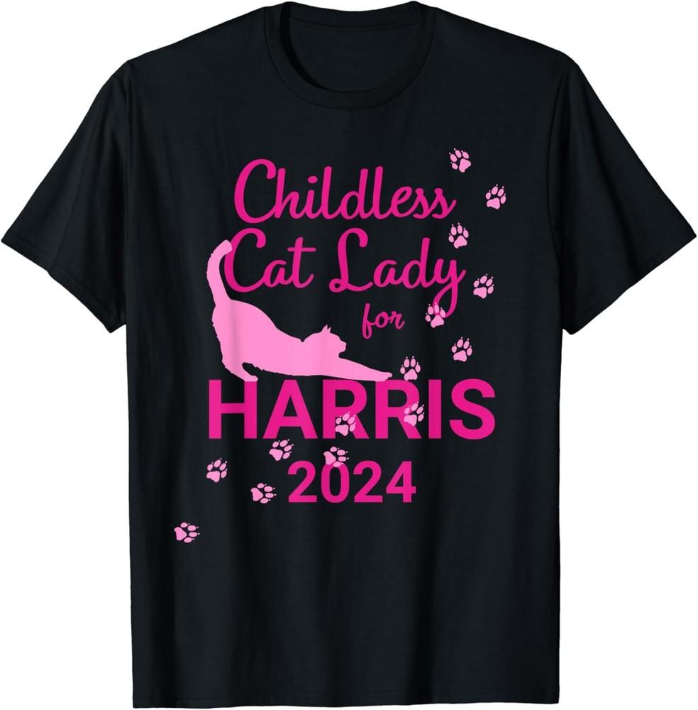 SALE Childless Cat Lady For Harris 2024 Unisex T-Shirt Unisex T-Shirt XL