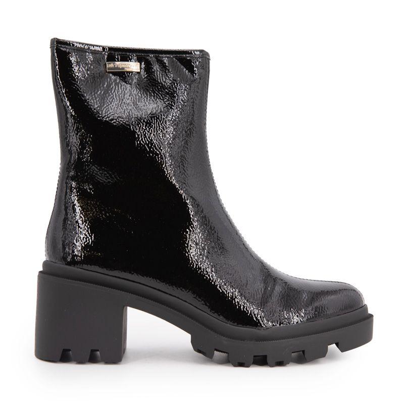 Delizia Patent Ankle Boots Lug Heels Woman LES TROPEZIENNES PAR M.BELARBI