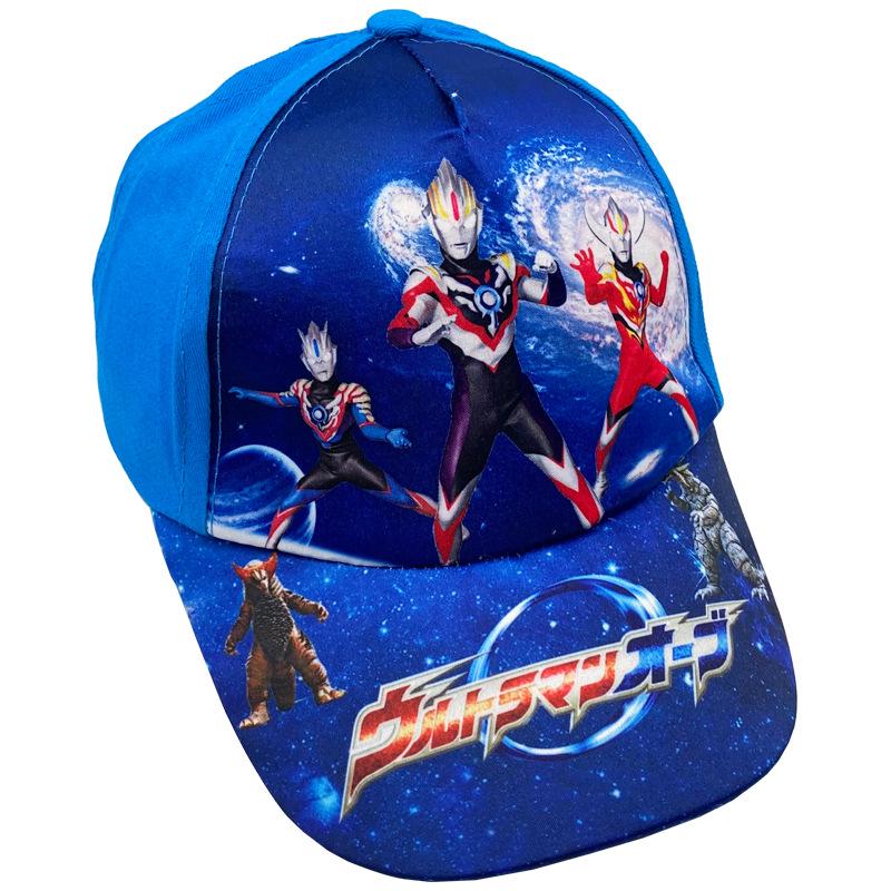 Superhero Kids' Sun Protection Hat for Spring/Summer – Cartoon Boys' Baseball Cap with Duckbill Visor