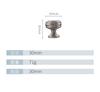 American PVD Zinc Alloy Furniture Handles Dresser Drawer Knobs Kitchen Cabinet Pulls