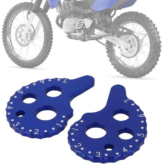 

Motorcycle Chain Adjuster Parts Regulator CNC Dirt Bike Rear Axle Block for TTR125 TTR 125 2005-2025 Accessoires Blue синій
