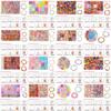 Children Bead Crafting Set Colorful Plastic Materials Handmade Accessories Gift