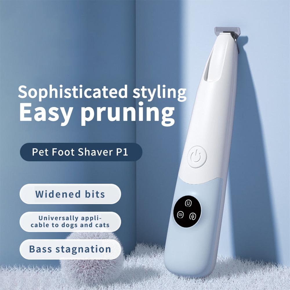 Pet Hair Trimmer Dog Electric Clipper Cat Specialized Dog Hair Shaver Foot Hair Remover Electric Pushing Hair Device