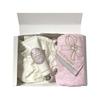 JILL STUART NEW Gift Set: Hand Cream & Handkerchief (Pink, 30ml)
