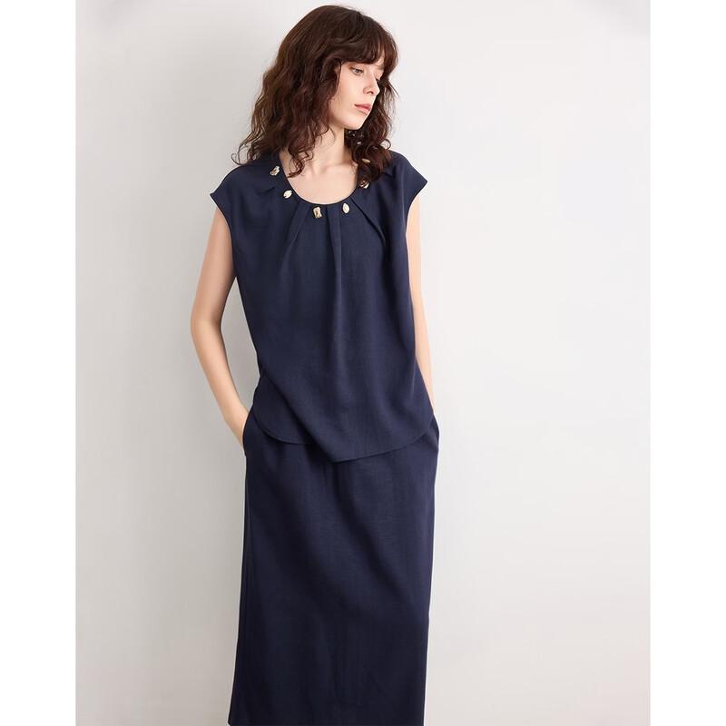 Demana Linen Lyocell Blend Two-Piece Set